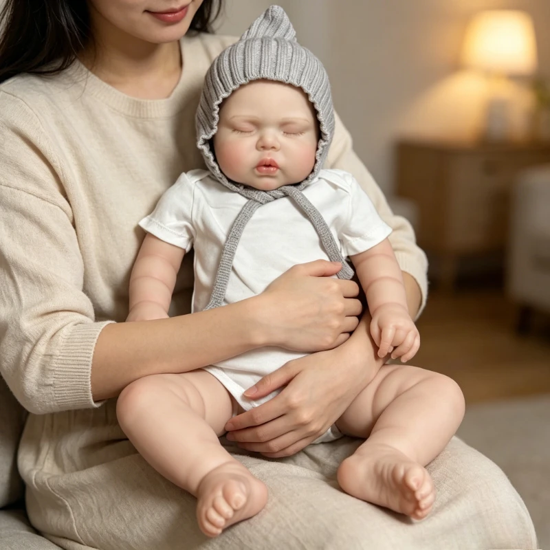 60cm-reborn-toddler-doll-pickle-soft-cloth-body-sleeping-girl-doll-high-quality-hand-painted-toy