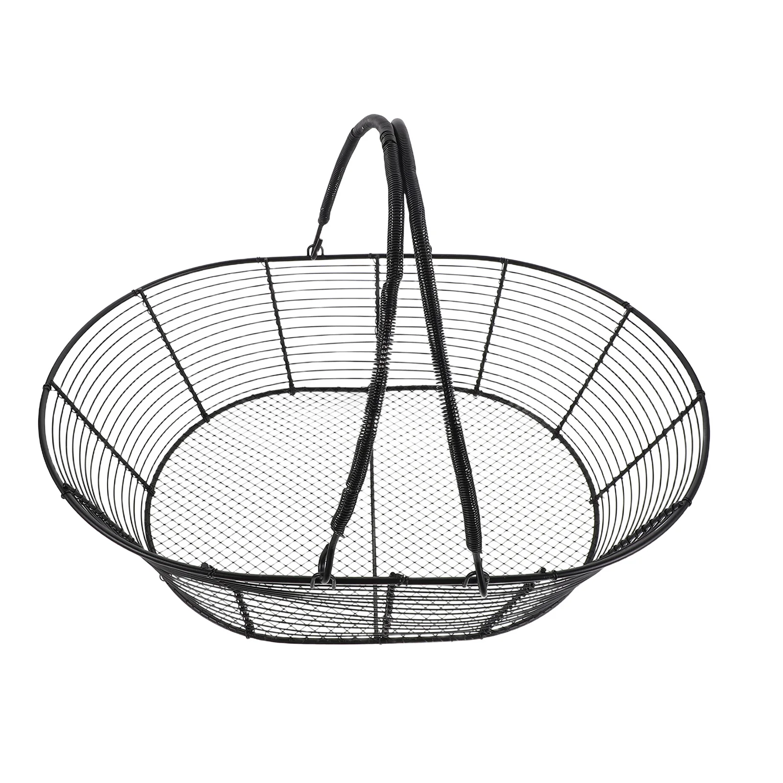 

Hollow Out Storage Basket Iron Mesh Fruit Snack Organizer For Kitchen Living Room Countertop Metal Wire Basket Reusable
