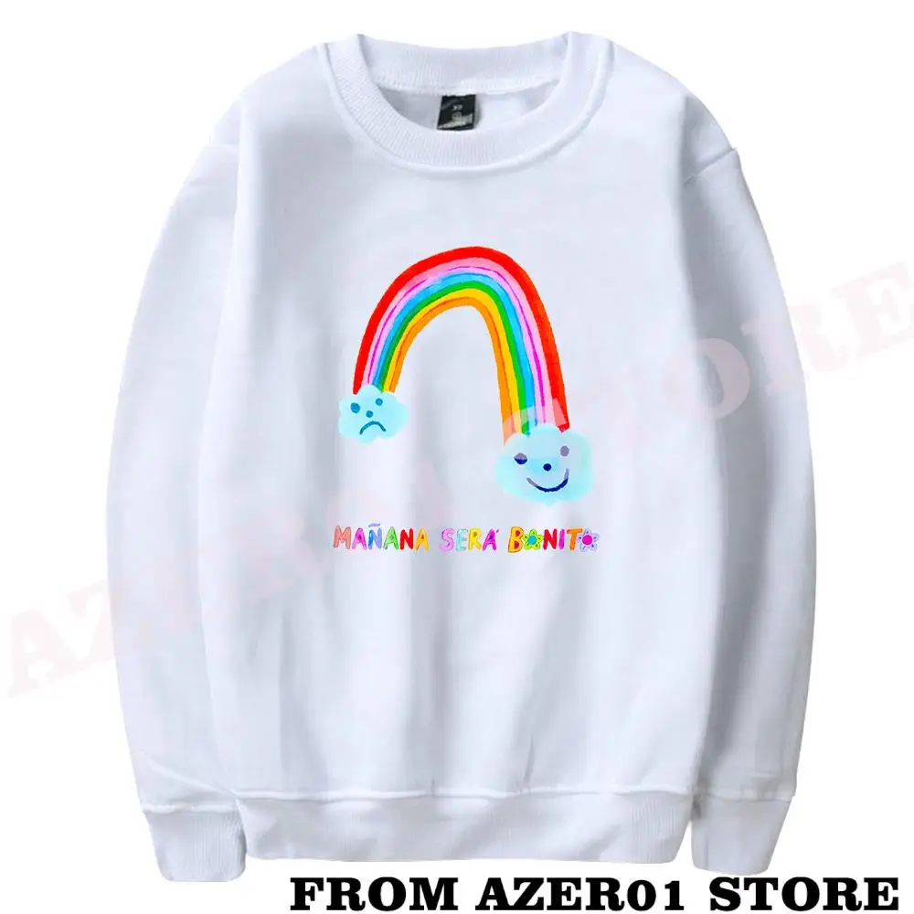 Karol G MANANA SERA BONITO RAINBOW Sweater Hoodies Merch Winter MenWomen long sleeve Sweatshirt Hoodies Crewneck