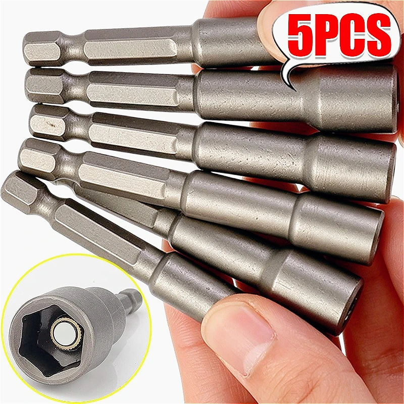 

Powerful Hexagonal Wrench Set Anti-slip Extension Handle Impact Bolt Hand Adapter Multi-size Nut Driver Drill Bit Repair Tools