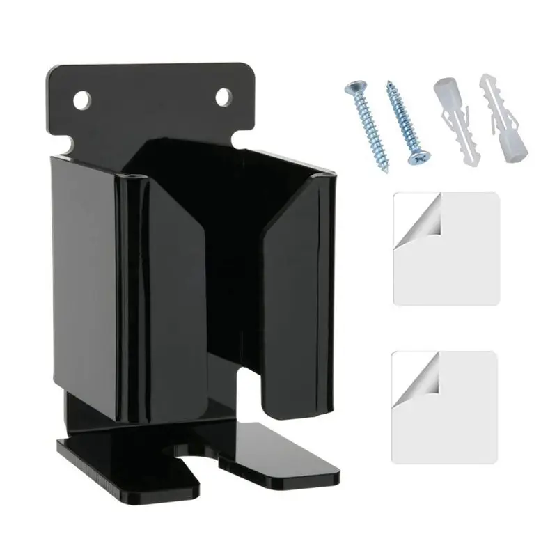 A73U Electric Razor Wall Mount Holder Acrylic Shaver Holder Razor Hanger Shaver Organizer Men Bathroom Shower Razor Storage,A