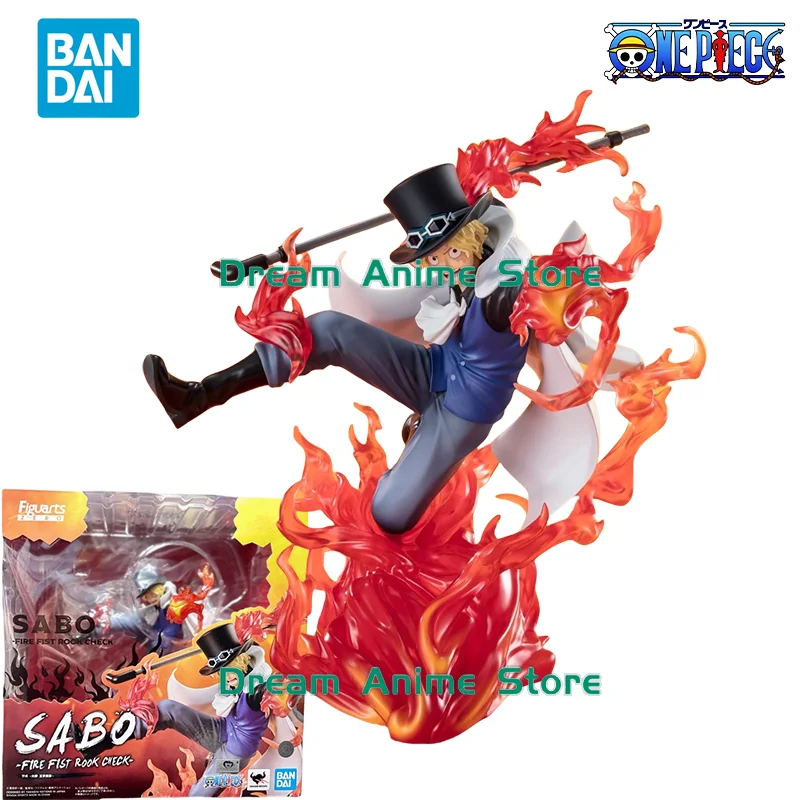 

Bandai Original One Piece Anime Figure Figuarts Zero Sabo Action Figure Toys for Kids Gift Collectible Model Ornaments