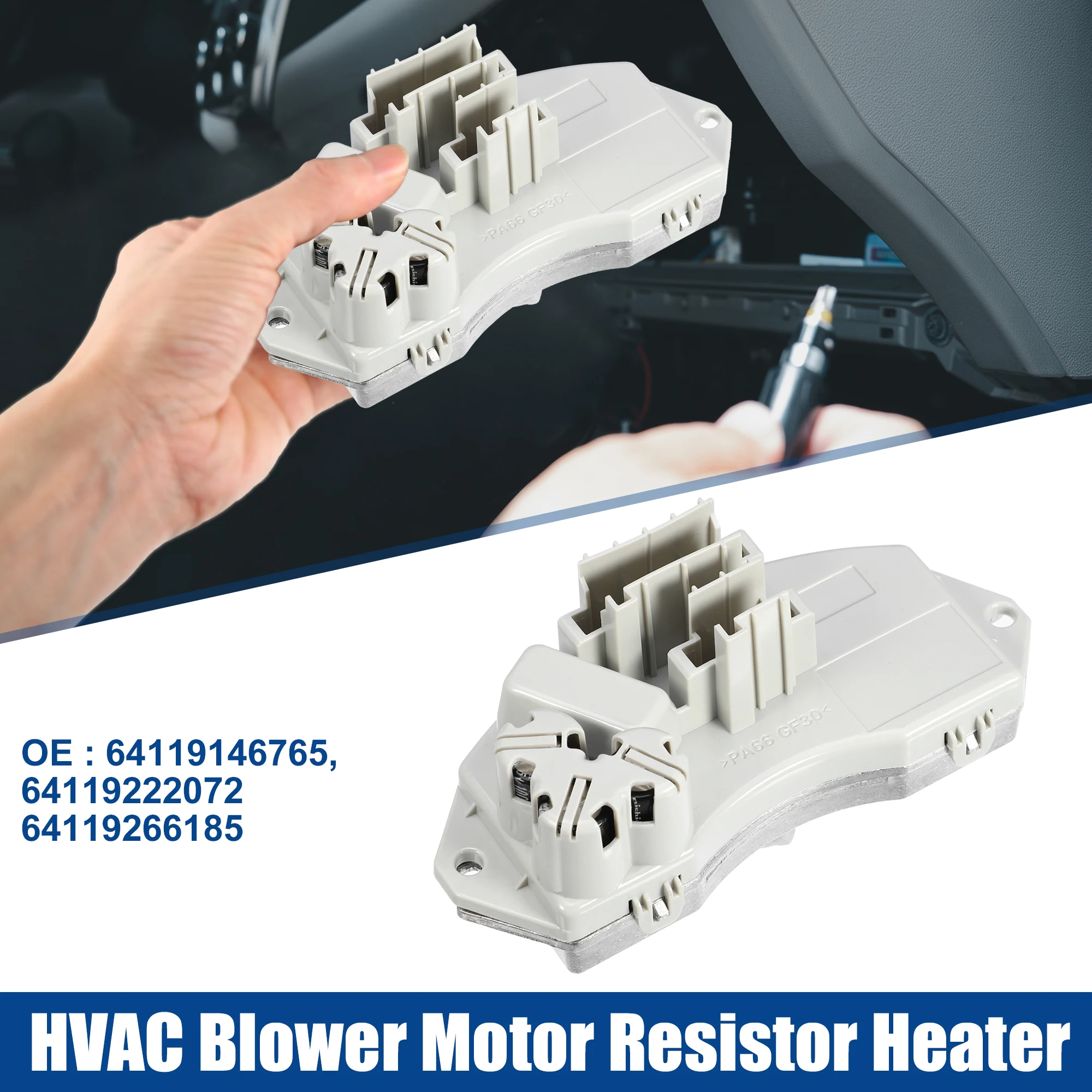 HVAC Blower Motor Resistor Heater Fit for BMW X3 X5 X6 for BMW 330xi 325xi 330Ci 330i 325Ci 2006 64119222072