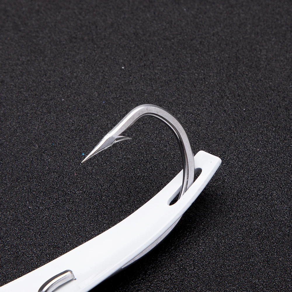 Trolling Spoons Lures Stainless Steel Mackerel Drone Spoons Saltwater Spinner Trout Spoon Lures Jig Hook Fishing Lures