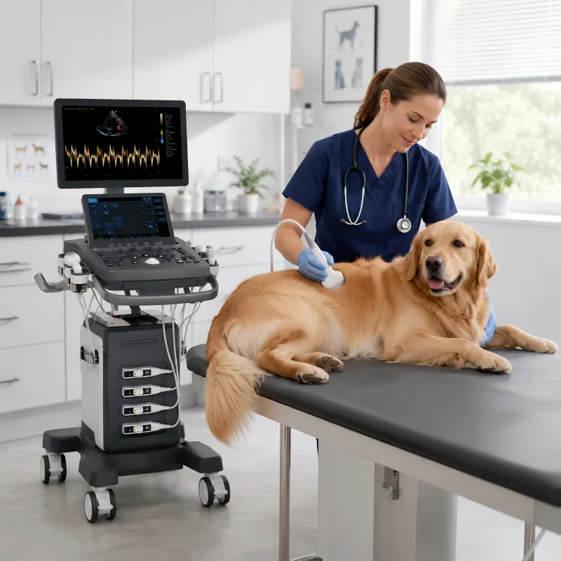 【Hot】XY-VU40 Animal Color Doppler Ultrasound Machine for Veterinary Clinical Diagnostic Imaging