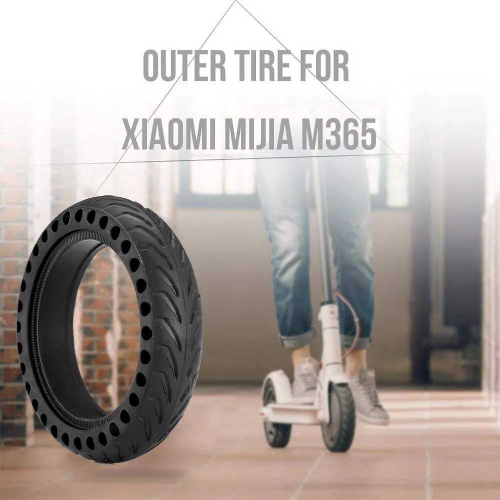 

NEW HOT In Stock-8.5 Inch Front/Rear Scooter Tire Wheel Solid Replacement Tyre 8 1/2 For Mijia M365 Solid Tyre Electric S