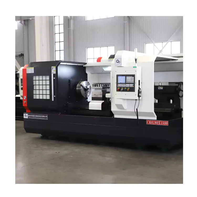 CHINA Heavy Duty CNC Large Spindle Bore Cnc Hine Lathe CK6180 For Sale