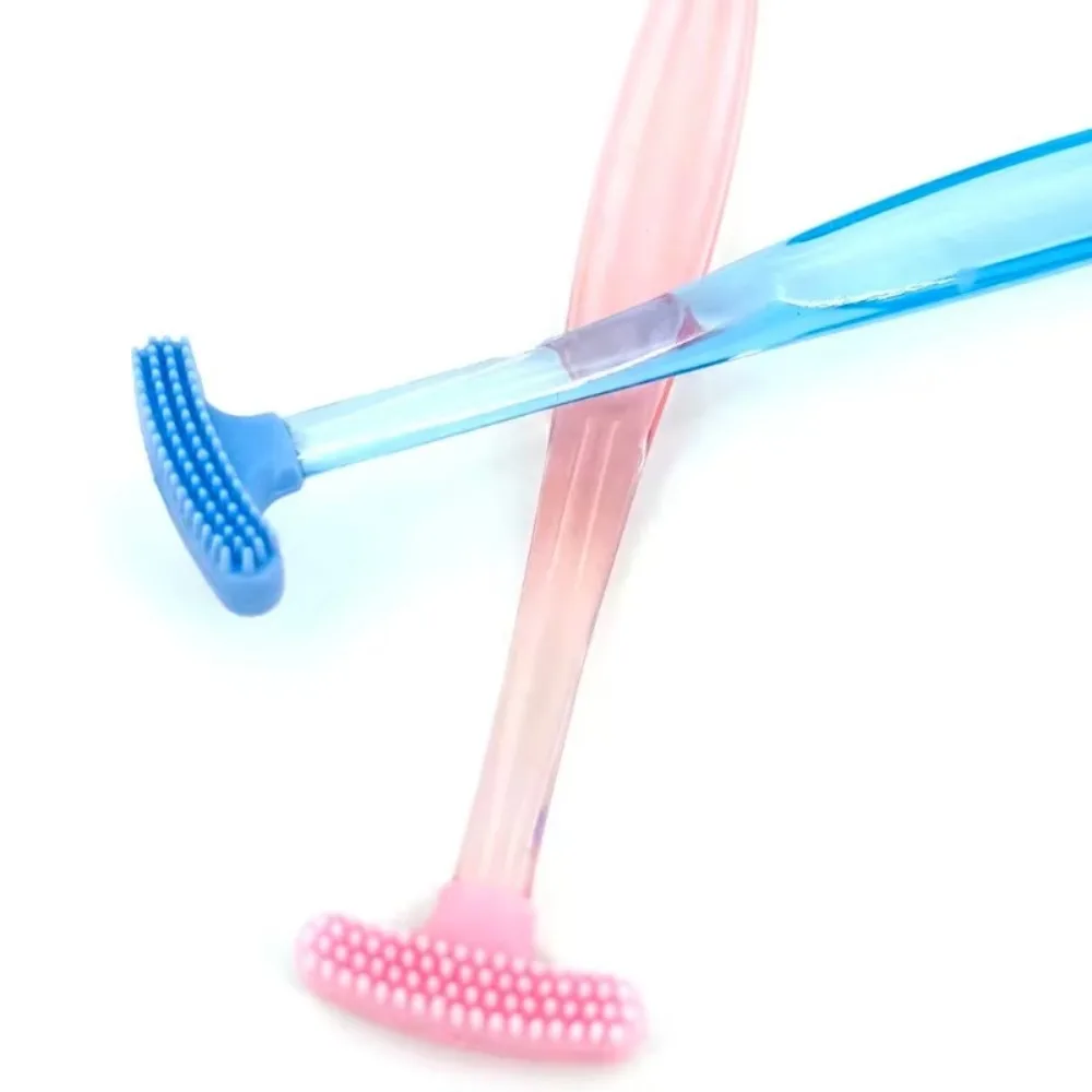 

New Tongue Cleaner Tongue Cleaning Scraper Reusable Oral Cleaning Scraper Multicolor Oral Hygiene Care Tongue Brush Tool