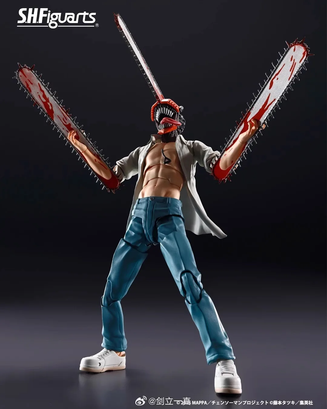 متوفر في المخزون ألعاب مجسمة من بانداي S.H.Figuarts SHF بالمنشار Man-The Movie Reze Arc Anime Action Model #2