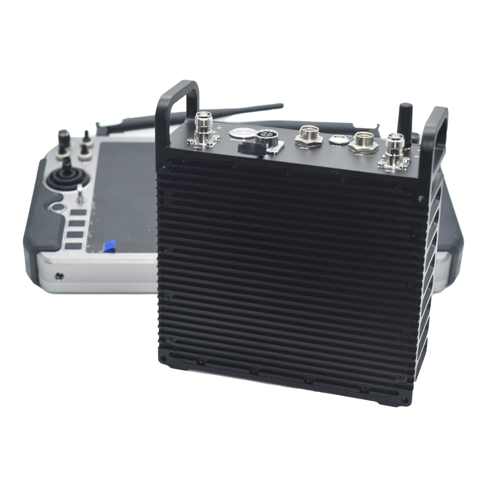 Xingkaitech SDR Vehicle COFDM Long Range 100km Vehicle Mount 2*10W IP Mesh Radio for Mobile Security Networks Remote Management
