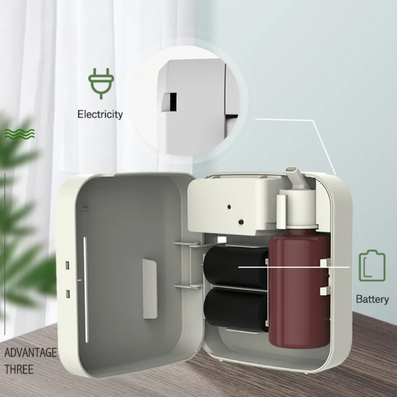 for Battery battery operated APP Wifi aroma diffuser air scent machine scent diffuser for hotel white container