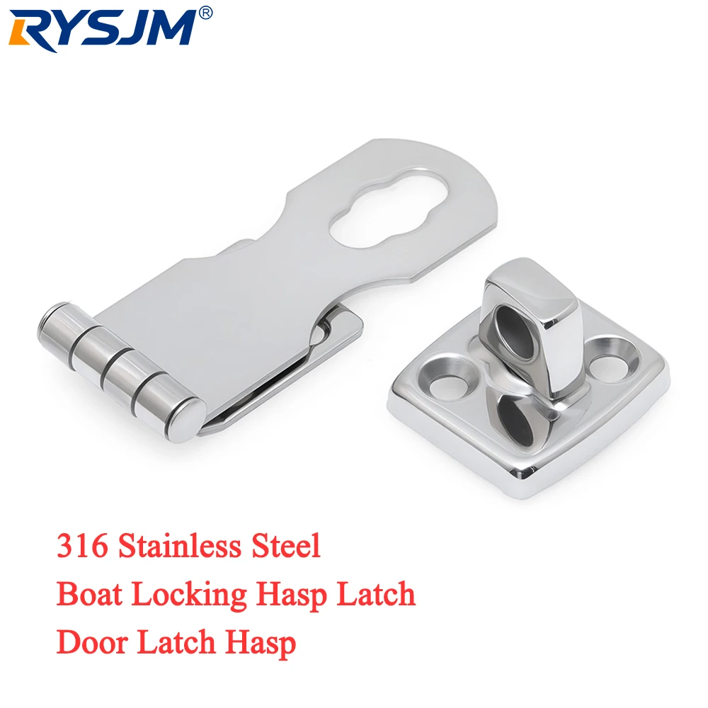 

Замок-защелка из нержавеющей стали для морских судов, антивибрационный, поворотный, 75 мм, скрытый, для дверей яхт и автодомов