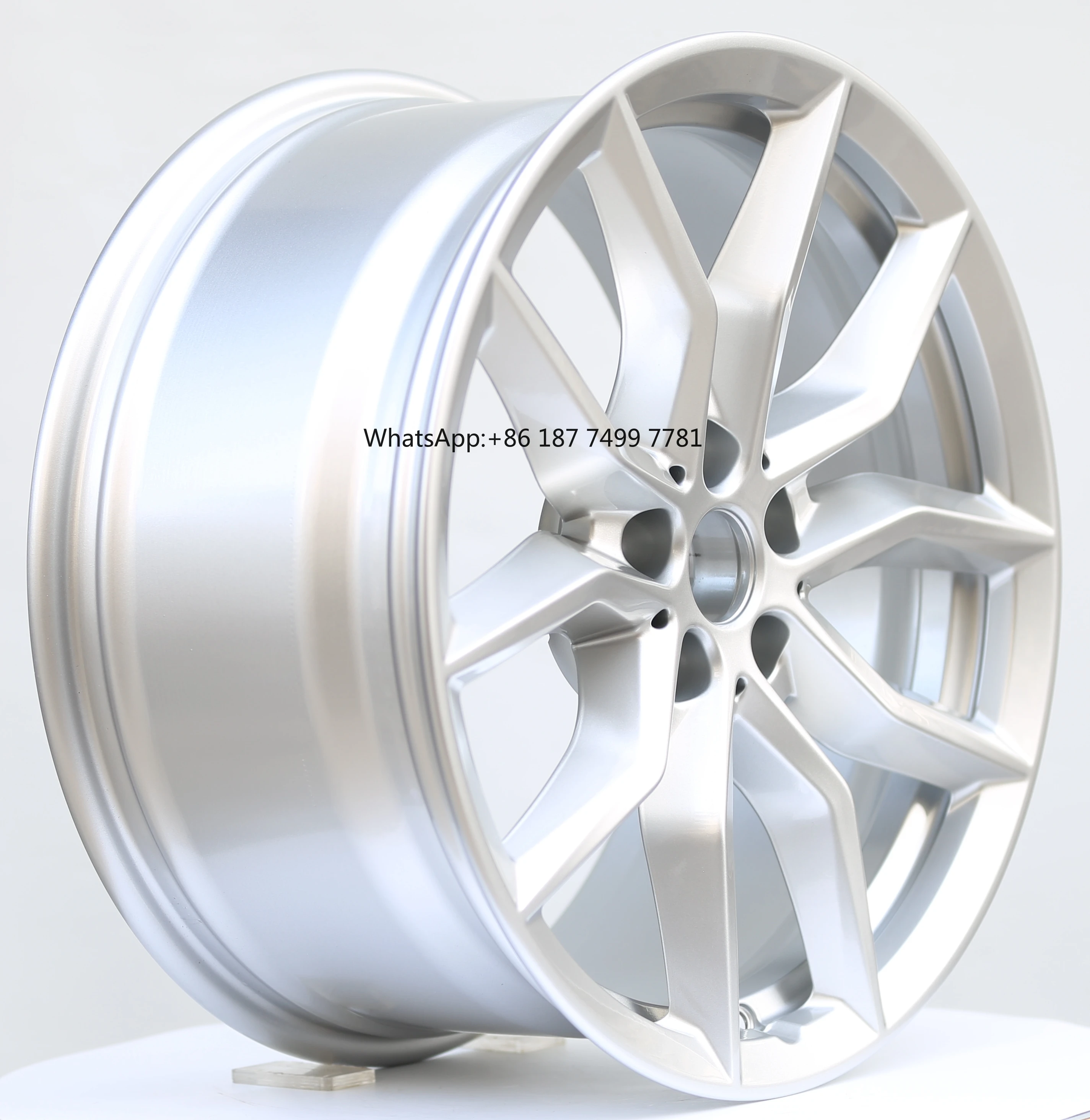 

Original 19-Inch Chrome Aluminum Alloy Wheels for . Trucks & Sedans 5*112 Rims 19inch Silver Passenger Car Wheels