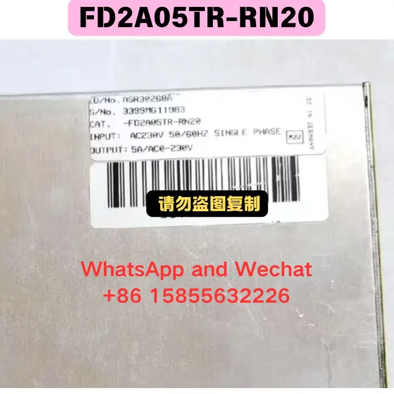 

Used Driver FD2A05TR-RN20 Functional test OK Quick delivery