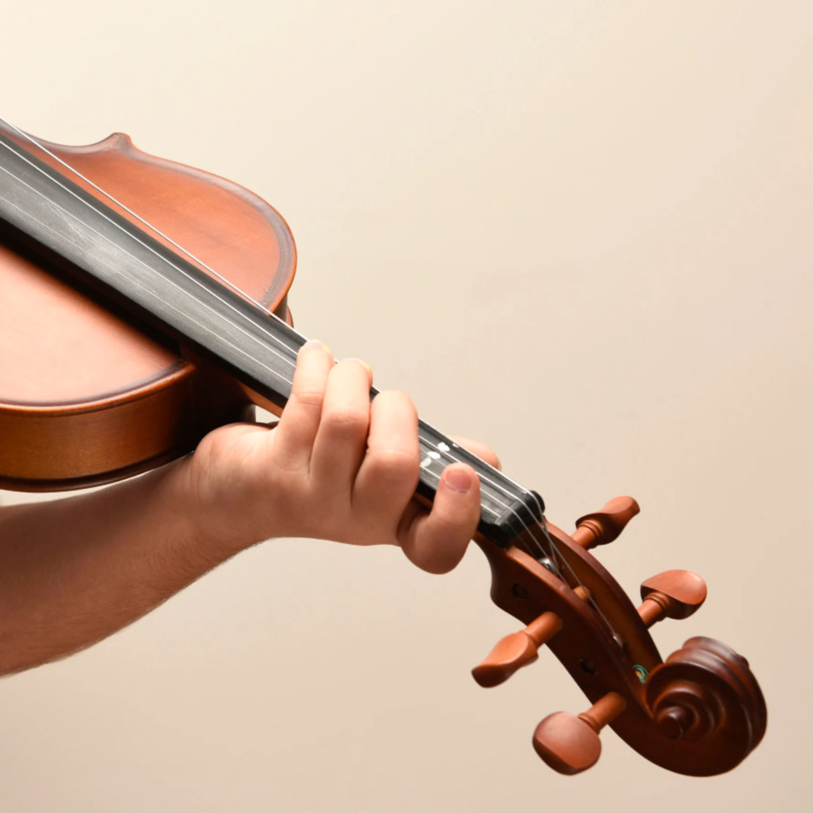 

4Pcs Tuning Pegs for Violin Solid Jujube Wood Precision Crafted Non Slip Fit Enhanced Stability Violin Maintenance Supplies