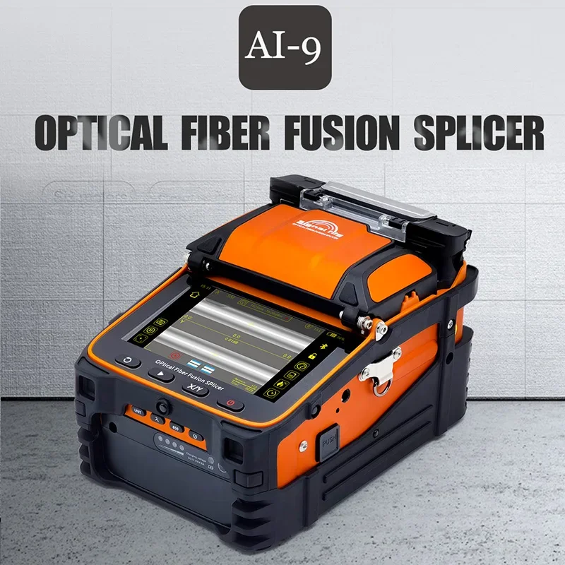 signal light S9 Fully Automatic Fiber Optic Fusion Splicer, Trunk Fiber Fusion Splicer, Hot Melt Splicer, Jumper Cable Fiber Op