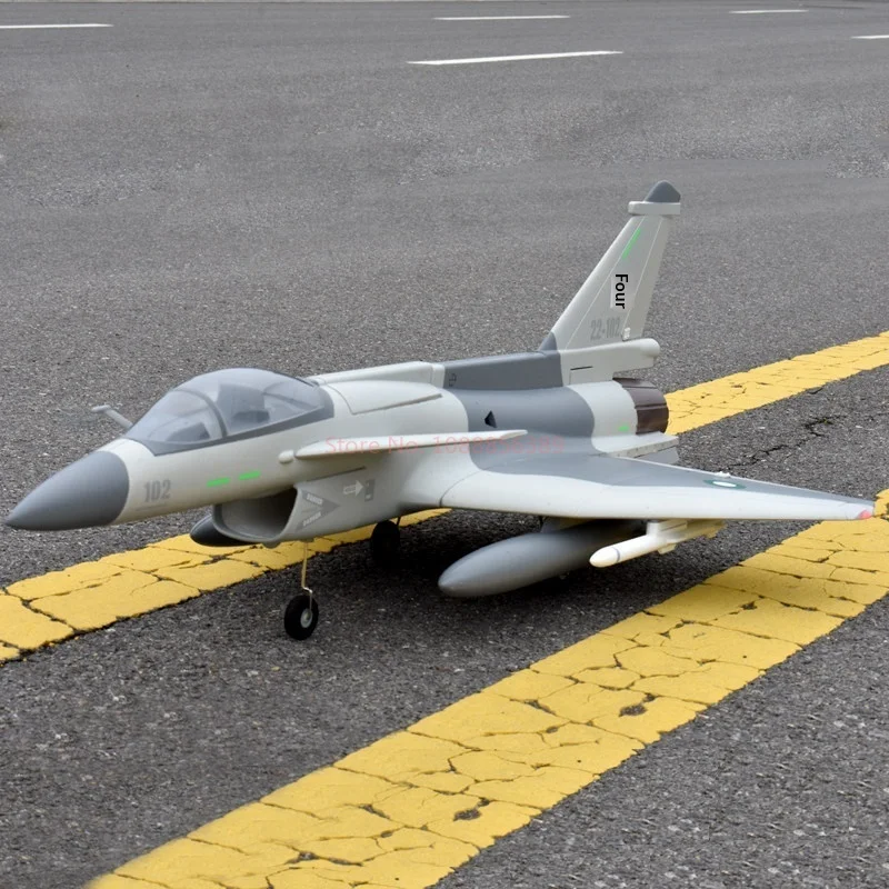 SH-EAGLE MODEL J-10 Vigorous Dragon RC Fighter Trainer Jet 50mm 64mm EDF Compatible Fixed Wing RC Aircraft Model For Hobbyists view 4