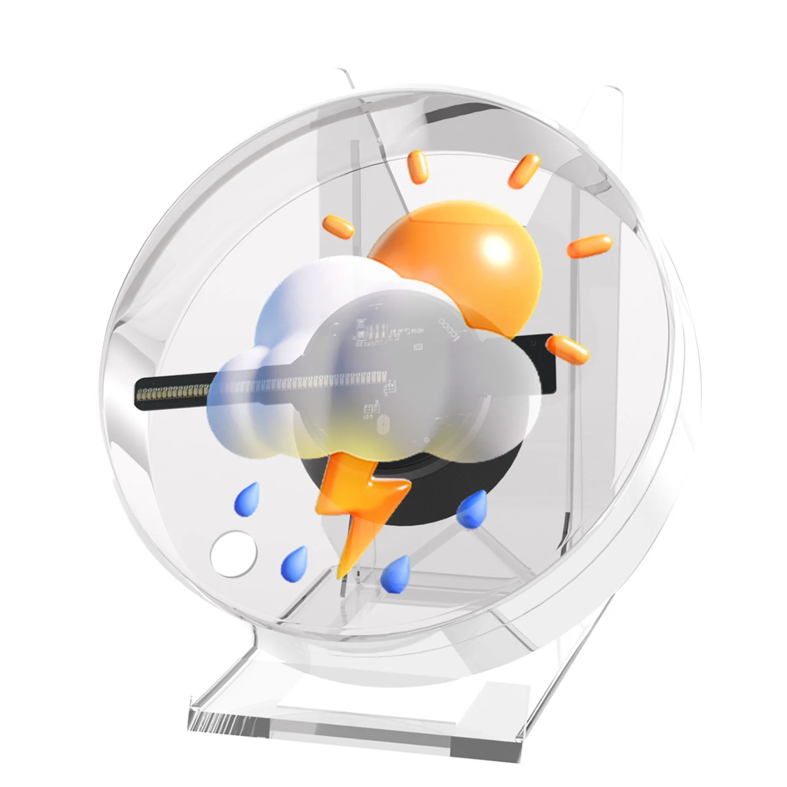 Desktop 3D Holographic Projector Support Music Player Function Remote Advertise Display 3D Fan Hologram Projector Logo Light