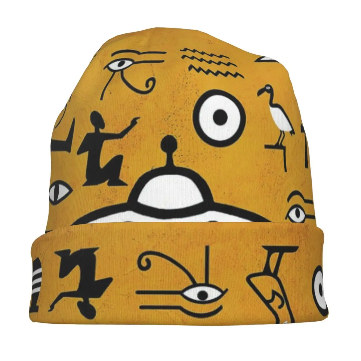 Deja Vu 2 Bonnet Hat Autumn Winter Outdoor Skullies Beanies Hat Egyptian Aztec Mayan Ancient Alien Spring Multifunction Cap