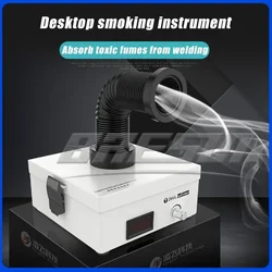 2UUL Fume Extractor Desktop Soldering Smoke Purifier Dust Purification Instrument for Electronics Repair Welding Absorbing Smoke