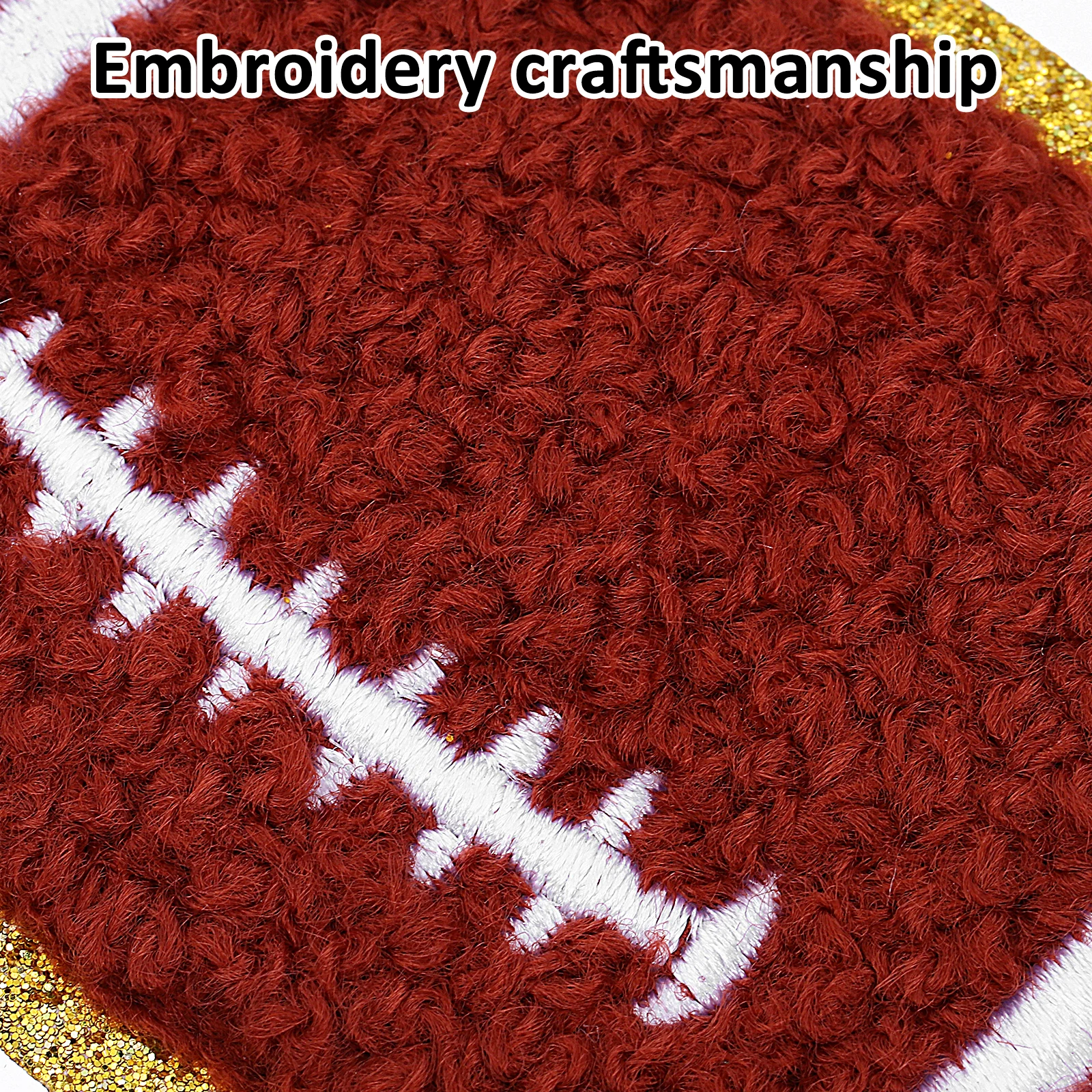 

20 Pcs Iron On Patches Basketball Football 5 Baseball 5 Soccer 8x5cm Nylon Hot Melt Adhesive Repair Jeans Cloth Accessories