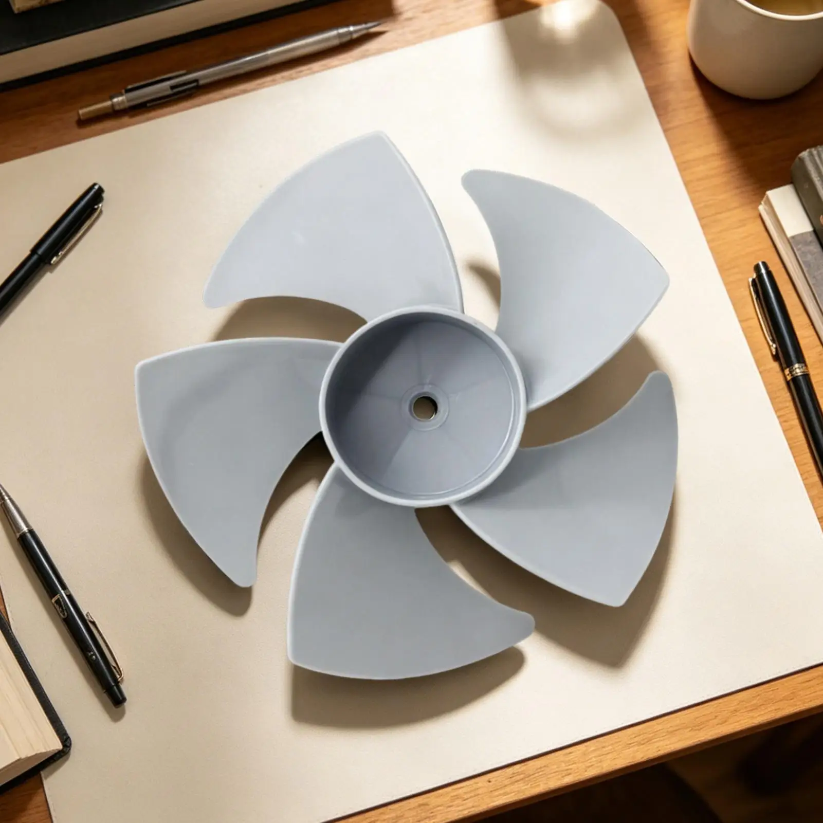 

Leaves Replacement For Pedestal Fan Low Noise Easy Install High Strength Part Desk Fan Replacement Parts For Living Room Bedroom