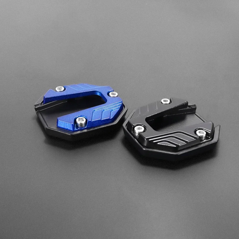 SDTW Universal Scooter Motorcycle Bike Kickstand Extender Foot Side Stand Extension Pad Support Plate Anti-skid Enlarged Base image 3