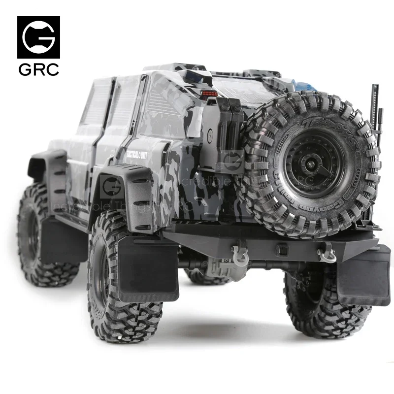 GRC ยาง Mud Flap สำหรับ TRX-4 Defender หน่วยยุทธวิธี Bronco Blazer อะไหล่อัพเกรด # GAX0083E