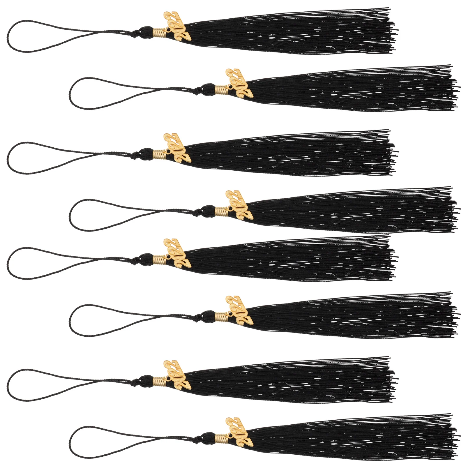 

8 Pcs Graduation Tassel Pendant Academic Grade Tassels Gown Cap Charms for Jewellery Making Hanging