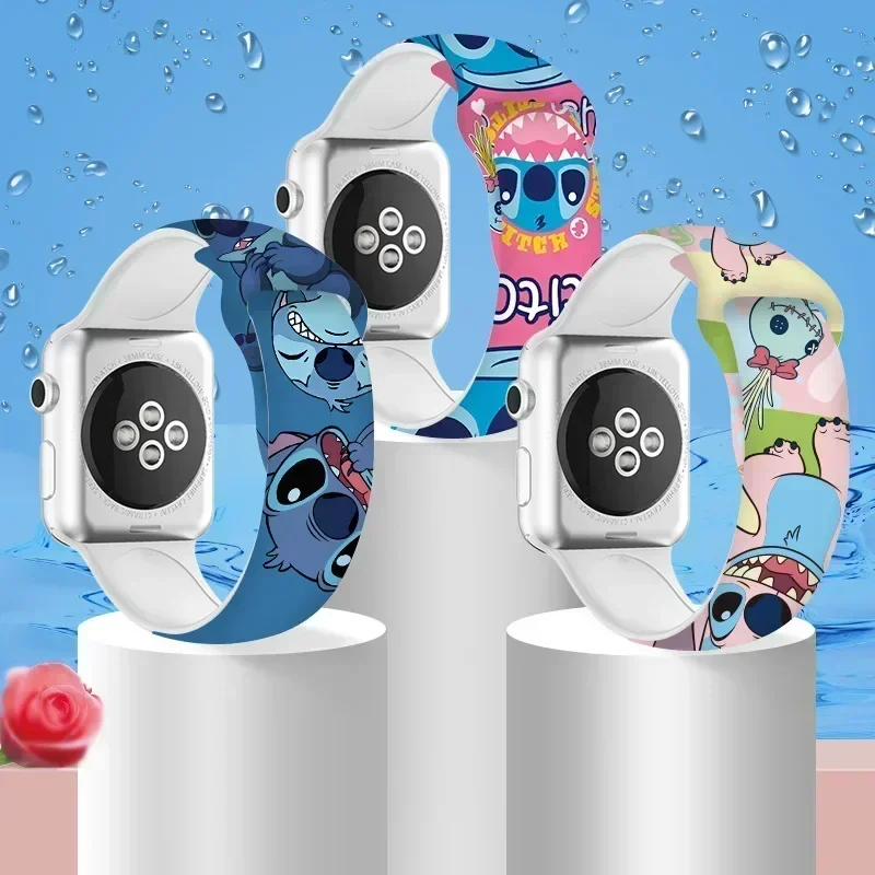 Disney Stitch Watch Smart Cartoon LED Electronic Touch Fashion Watch Waterproof Educational Children Birthday Christmas Gift Toy