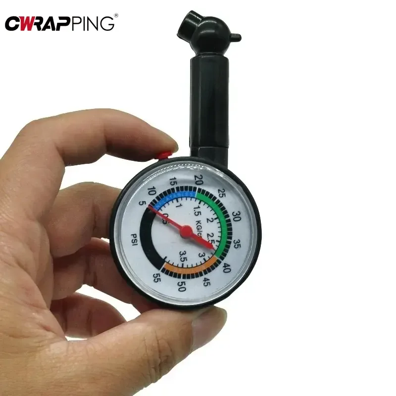 Car Tire Pressure Gauge Tyre Deflation Pointer Auto Tire Inflation Pressure Gauge Measurement High Precision Meter Detector Tool