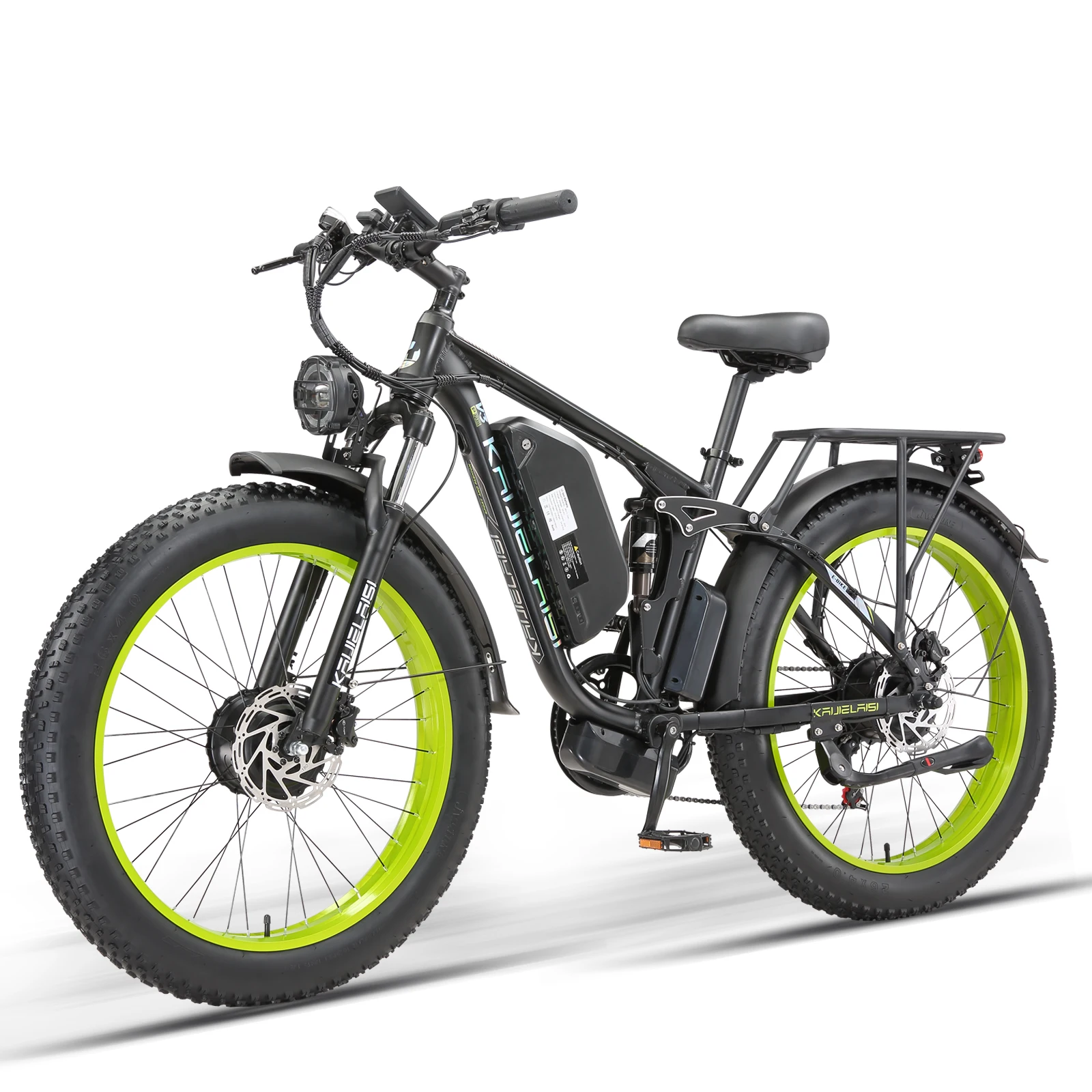 Electric Bike 3000W Dual Motor 52V 26AH Battery Hydraulic Brake Adult  Off-Road E Bike 24*4.0 Inch Fat Bike Snow Electric Bicycle - AliExpress 18