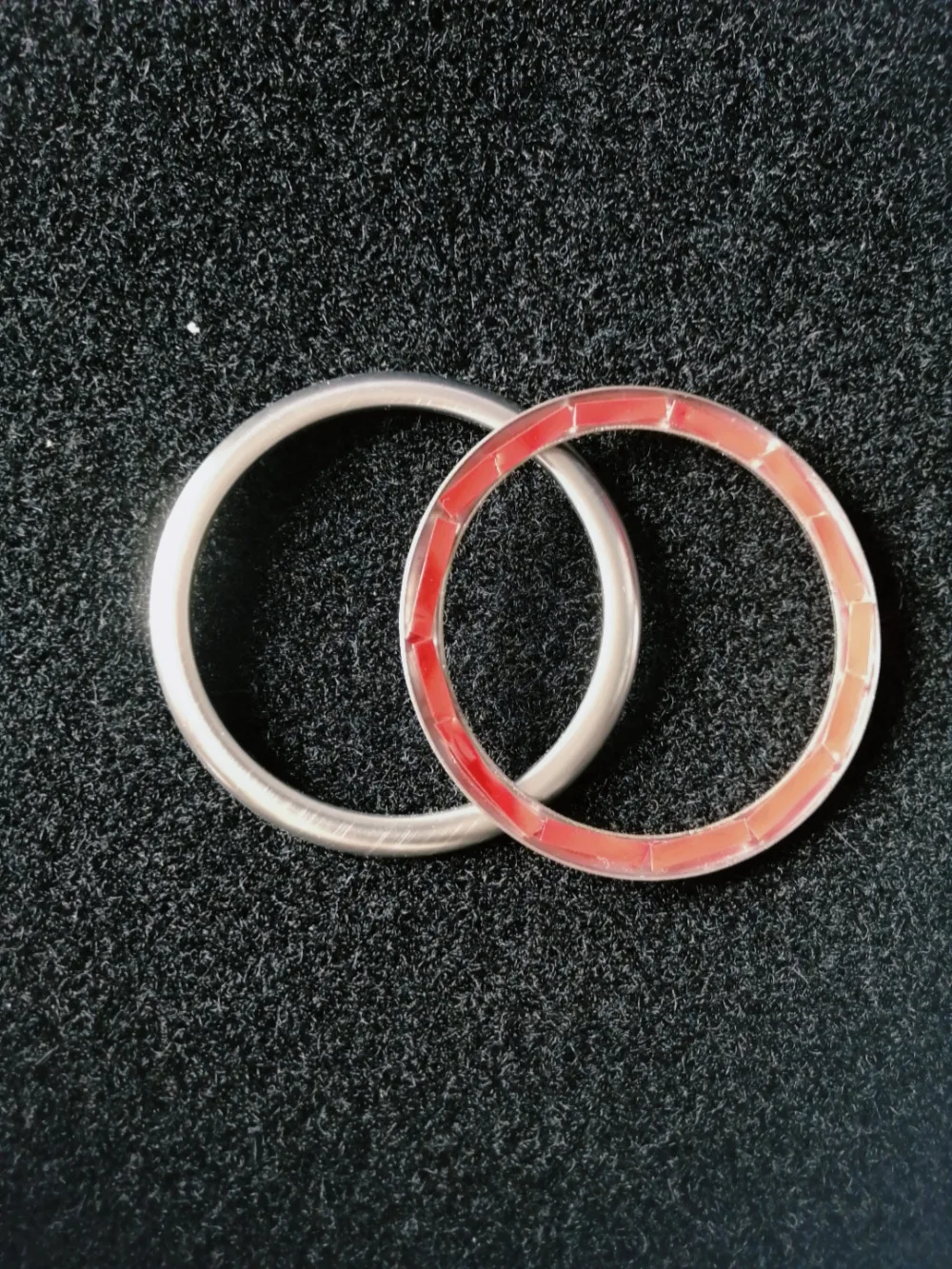 Stainless Steel Dashboard Speaker Sound Rings for Renault Duster 2023+ 2pcs Car Accessories