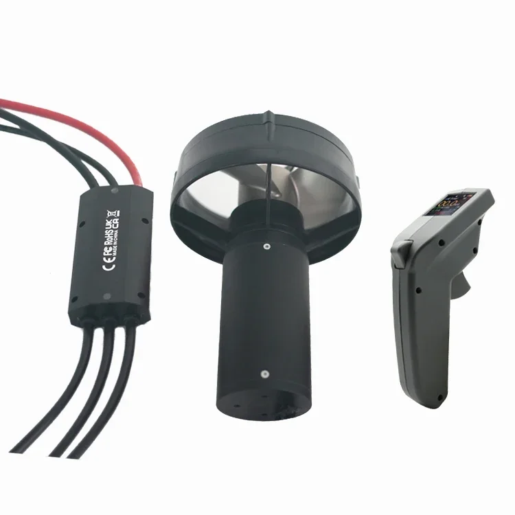 

IP68 Waterproof 75141 Motor Kit with Propeller+14S 180A ESC + LCD Waterproof Remote for Efoil Esurf DIY Kit Foildrive