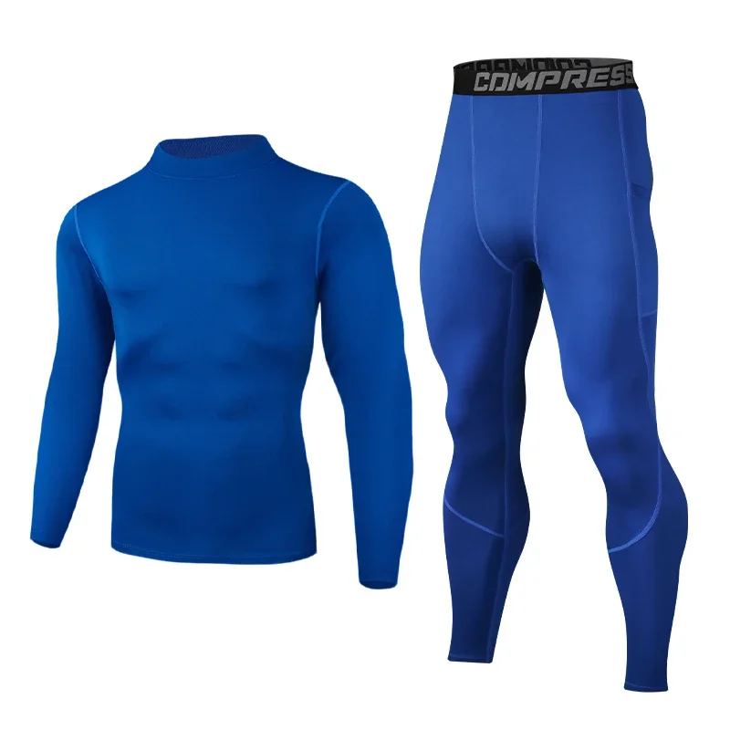 Available in multiple colors, sportswear, long-sleeved shirts, long pants, men's quick-drying breathable clothing for training