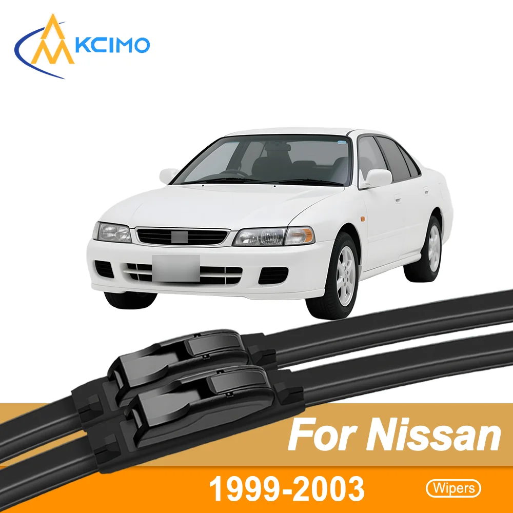 

Engineered for Nissan Bassara JU30 2PCS Front Wiper Blades 1999–2003 All-Season Clarity Durable Driving Safety