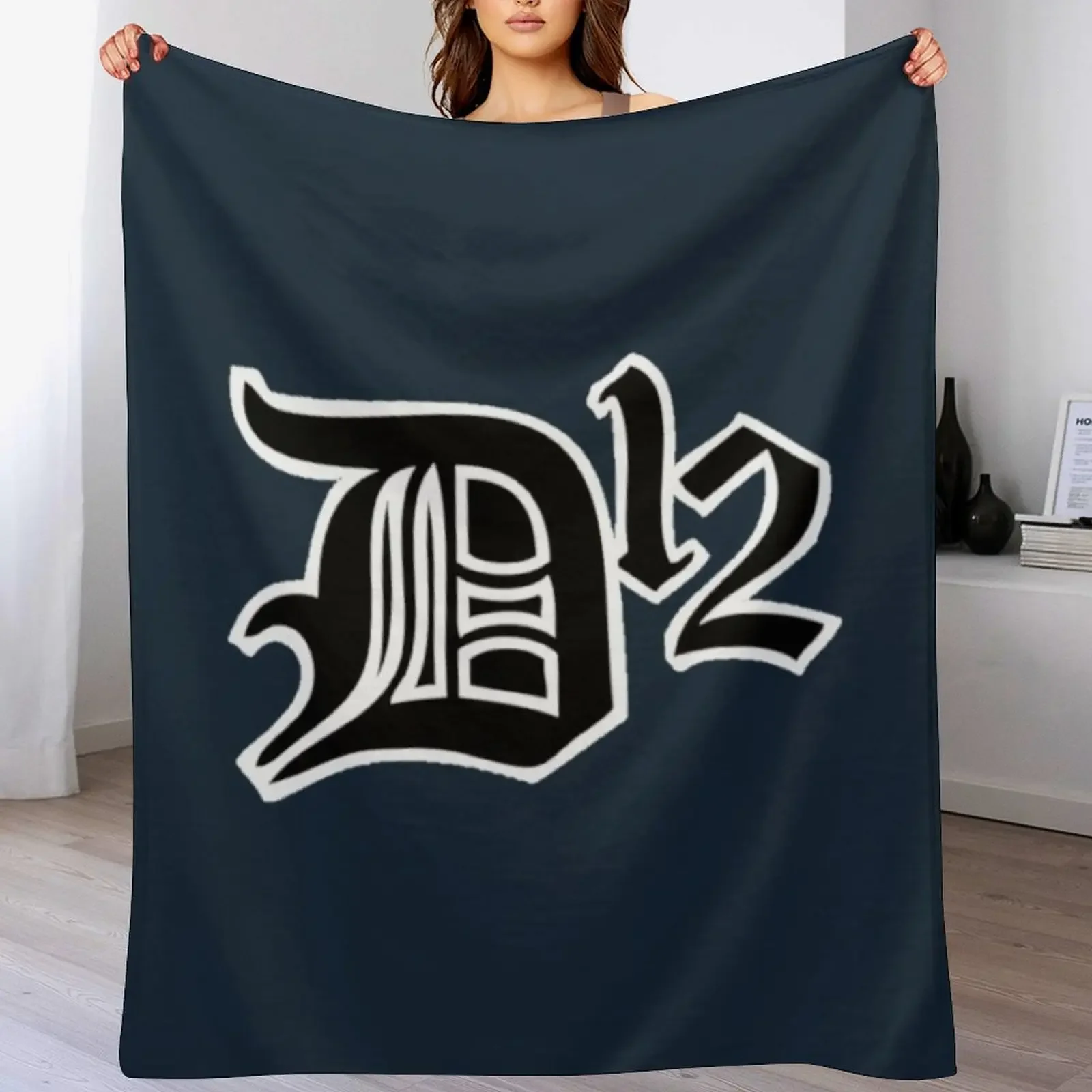 

D12 Band Eminem Throw Blanket Loose Tourist sofa bed Summer Beddings Blankets