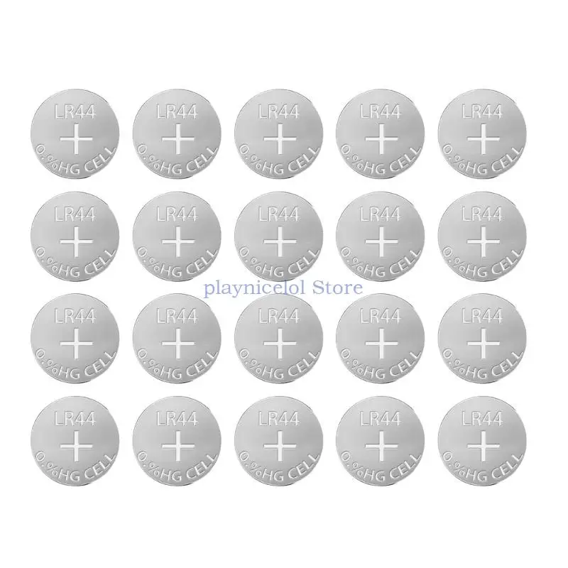 Pack of 10pc/20pc AG13/L1154/LR44 Batteries Button Cell Battery for Long Terms Power for Watches Key Fob Power Supplies