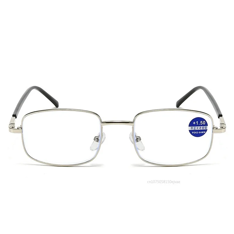 Kacamata Baca Cahaya Anti Biru Klasik dengan Casing Kacamata Presbiopi Bisnis Wanita & Pria untuk Orang Tua + 1.0 1.5 2.0 2.5 3.0 3.5 4.0