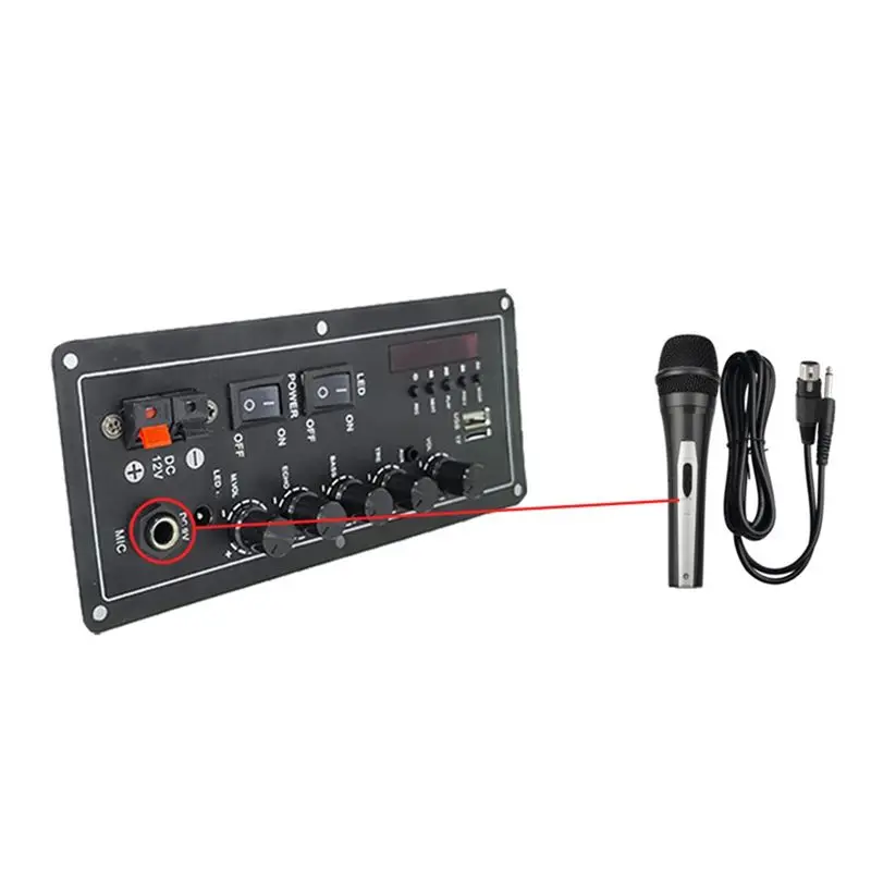B03B-Amplifier Board Karaoke Power Amplifier Board Car Amplifier Board Bluetooth Audio Amplifier Board view 4
