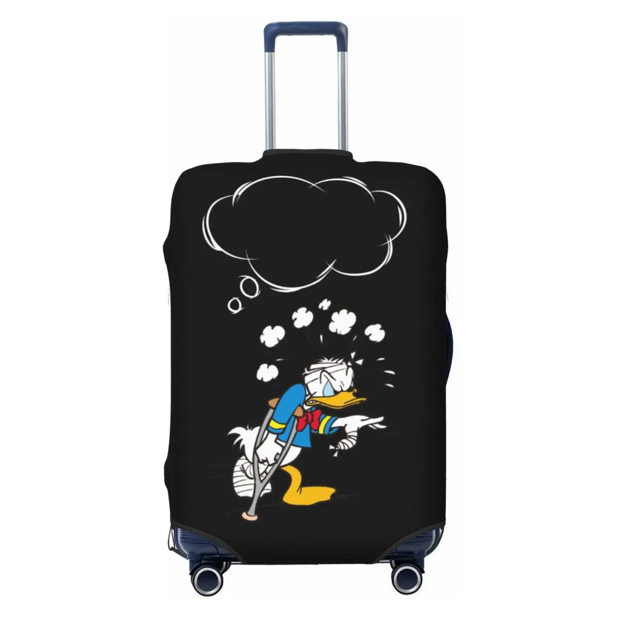 

Custom Donald Anime Duck Luggage Cover Cute Suitcase Protector Covers Suit For 18-32 inch