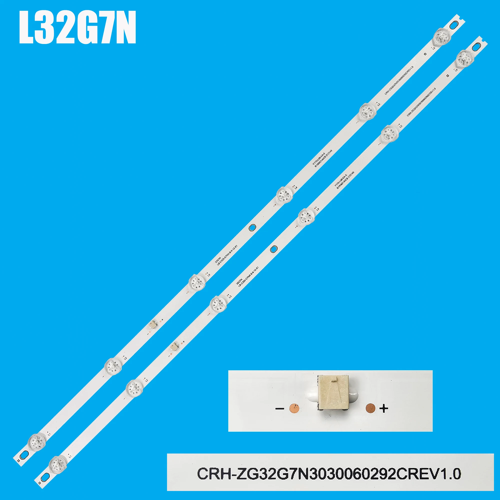 LED Backlight Strips For SDX-32H2125 MS-L4777 V1 PTV32G60SNBL SRT 32HD5553 CRH-ZG32G7N3030060292CREV1.3 LBC320-M8T-F-B-6-12-X1