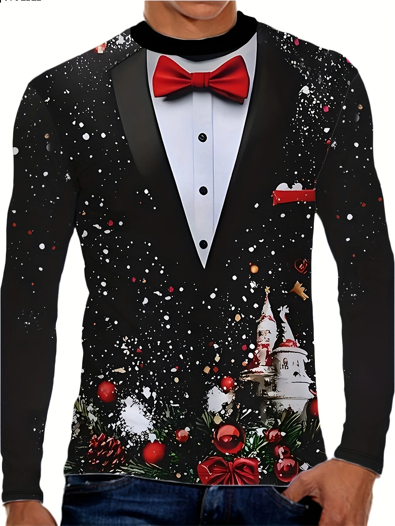 Men'S Fashion For 2026 - Мужской свитер с круглым вырезом и