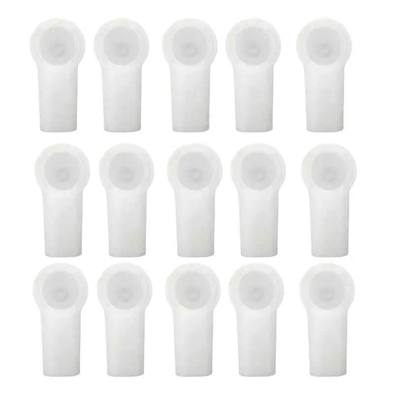 15Pcs For 986 987 Boxster(1997-2012) Car Top Push Rod Joint End Cap 98656127902 White Head Cover Caps Convertible