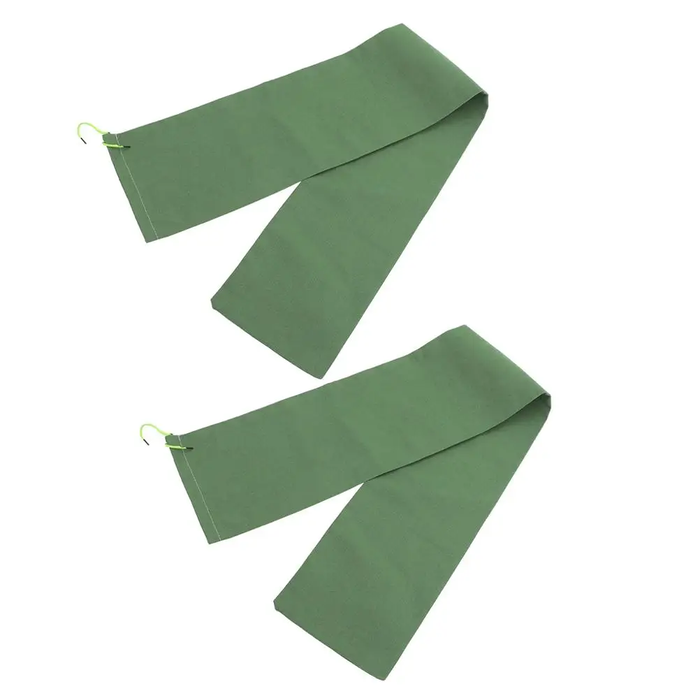 2 шт. мешки с песком для борьбы с наводнениями, многоразовые впитывающие холсты, длинный дизайн для защиты дома, гаража от повреждений воды