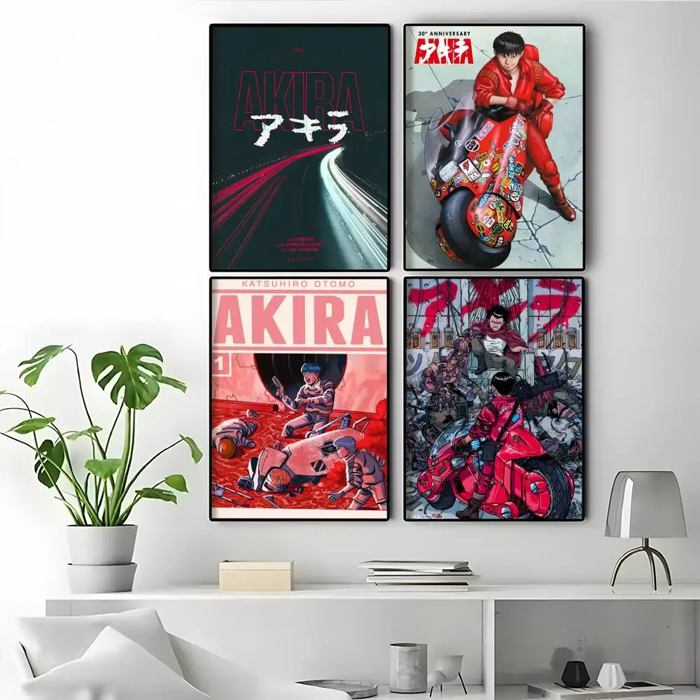 A-Akira Film Poster HD Durable PVC Wall Art - Waterproof Thickened For Home Hotel Bedroom