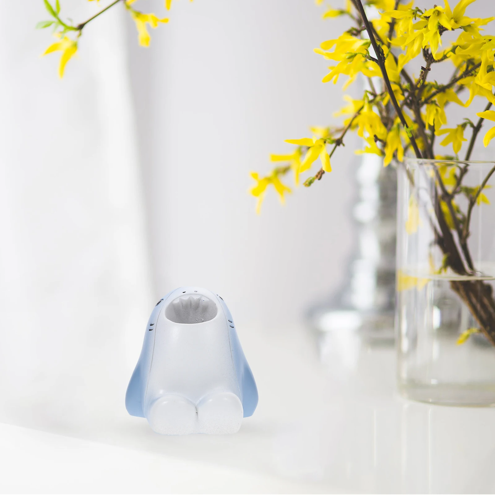 

Cartoon Corgi Toothbrush Holder Bathroom Organizer Practical Desktop Cups Tall Design Storage Box Pencil Tools