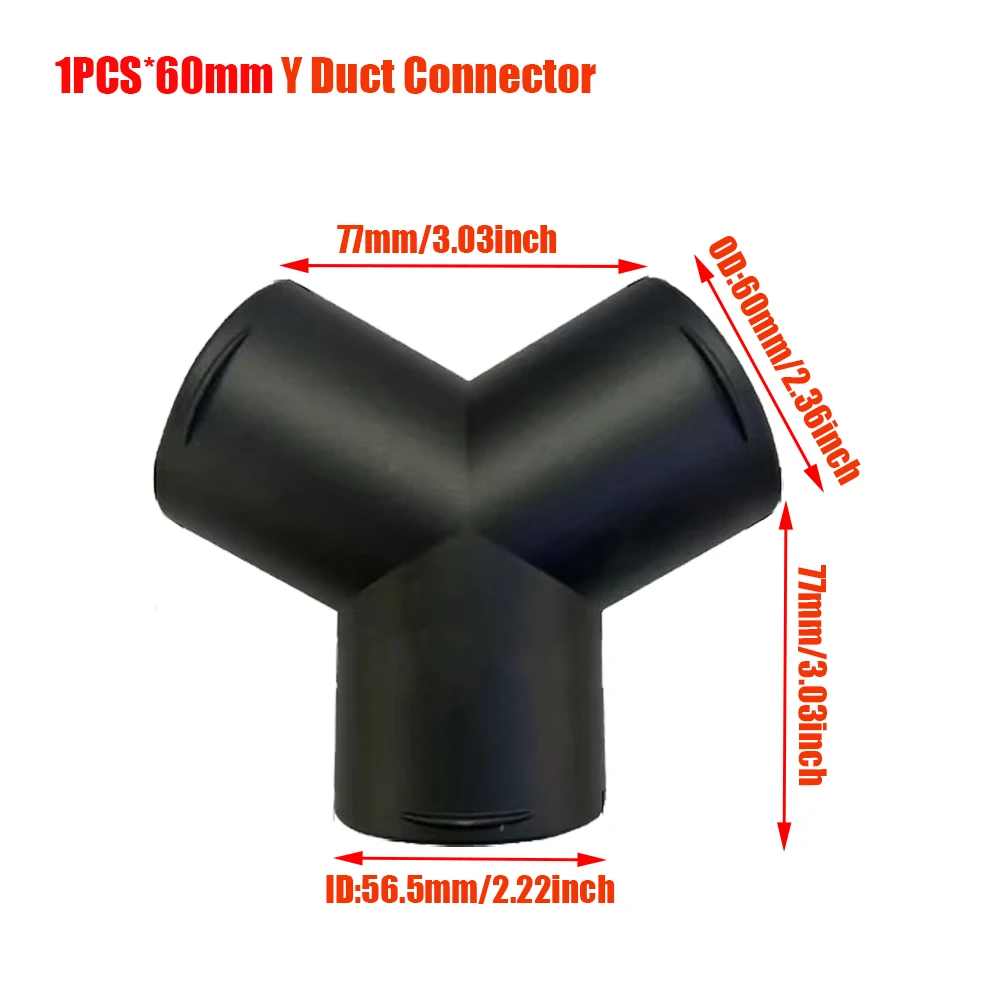 60mm Diameter 1/2M Lengte Air Diesel Heater Duct Buis Slang Uitlaat Uitlaat Joiner Connector voor Webasto Eberspaecher - afbeelding 1