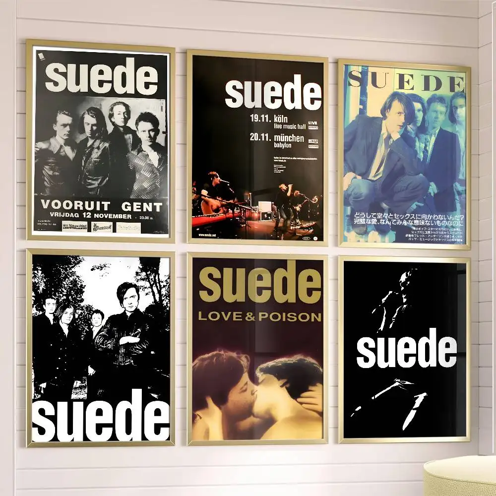 

SuedeS Band Album Poster Posters,waterproof Paper Stickers,coffee Shops,bar Living Rooms