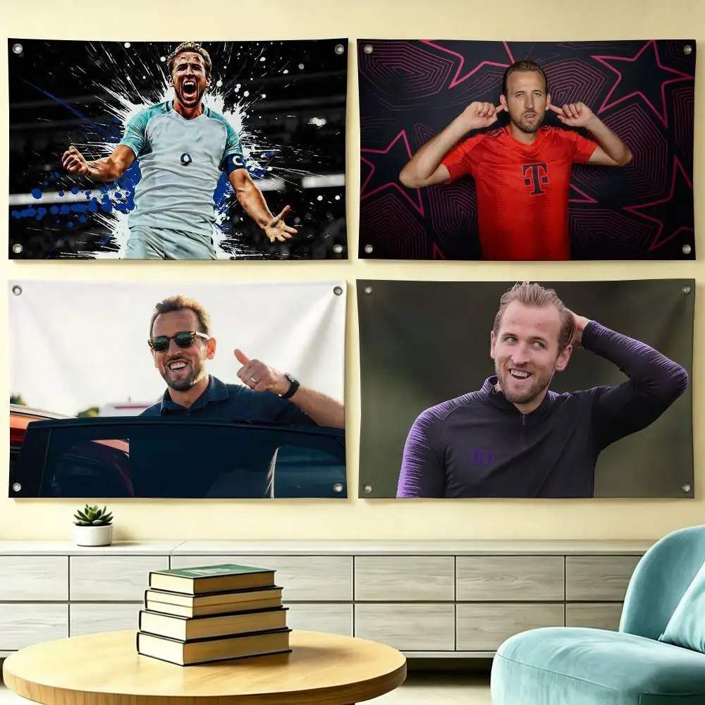 The British Empire Star H-Harry Kane Flag Suitable For Party Club Outdoor Interior Wall Decoration Banner Fans Gift
